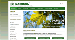 Desktop Screenshot of damisol.hu